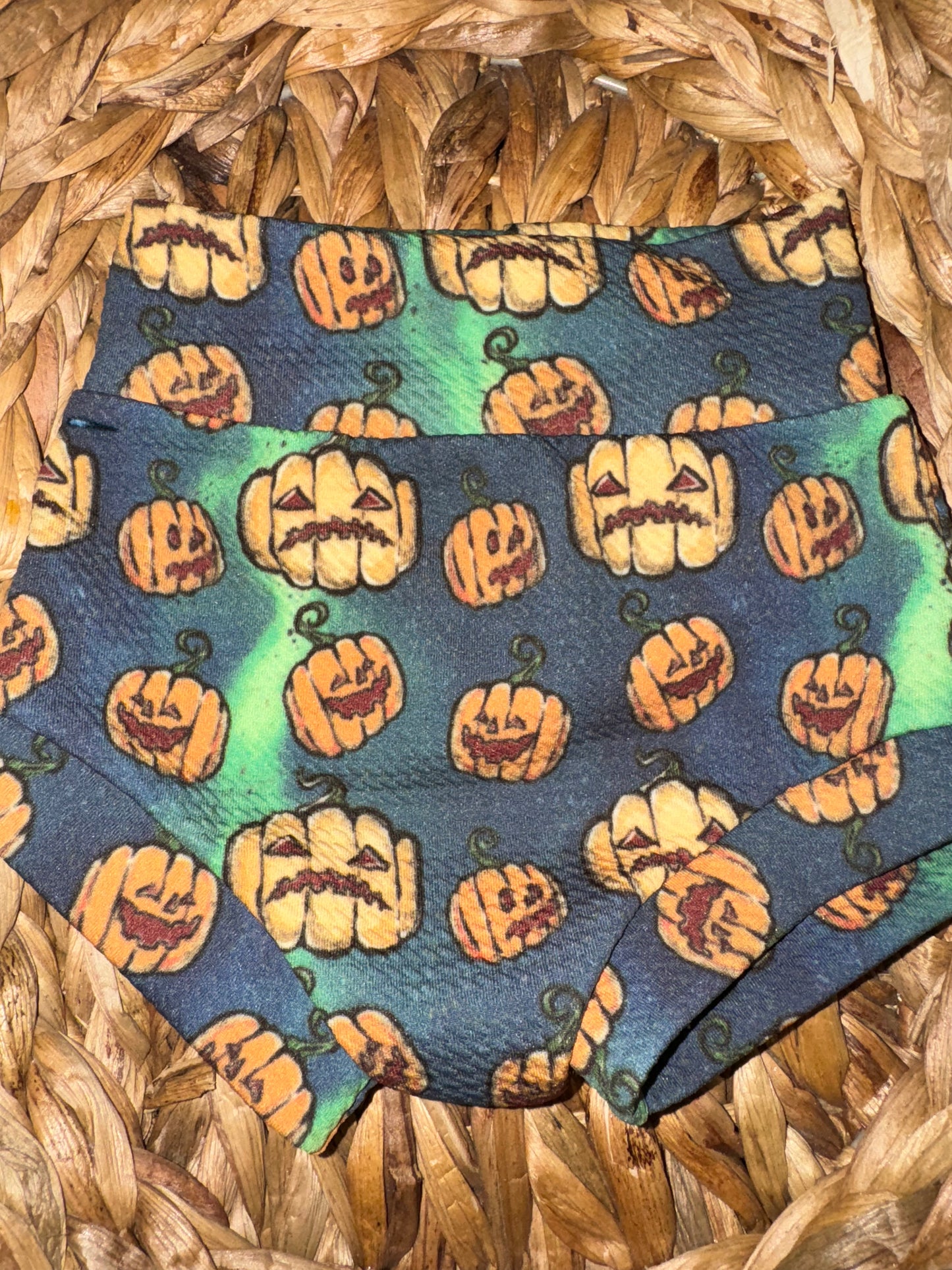 Scary Pumpkins Bummies 9/12m