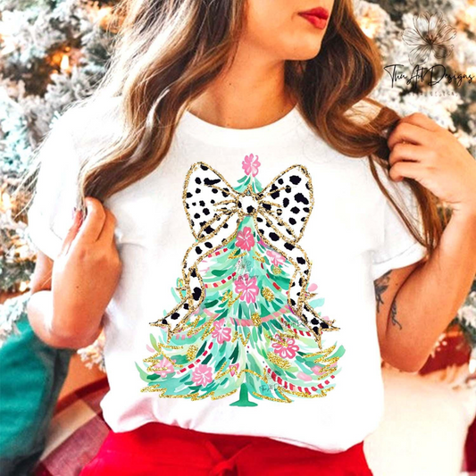 Colorful Tree with bow