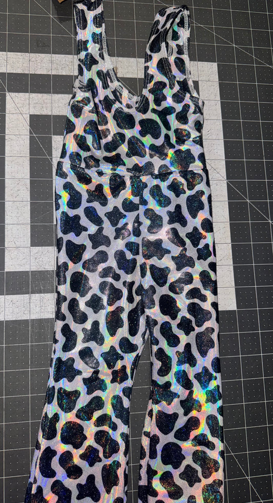 Sparkly Cow Bell Suit 6m