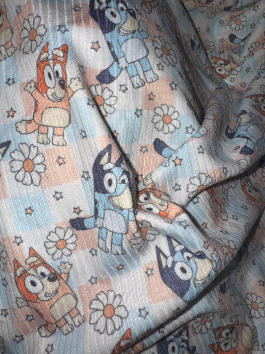 Blue Dog Floral