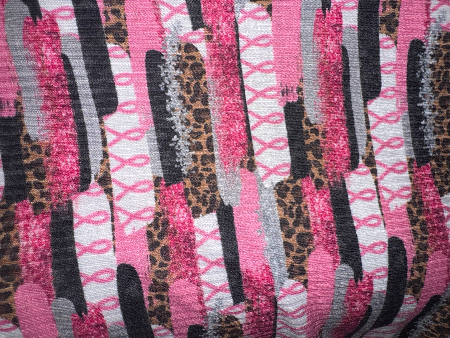 Cancer Awareness Dark Brushstroke