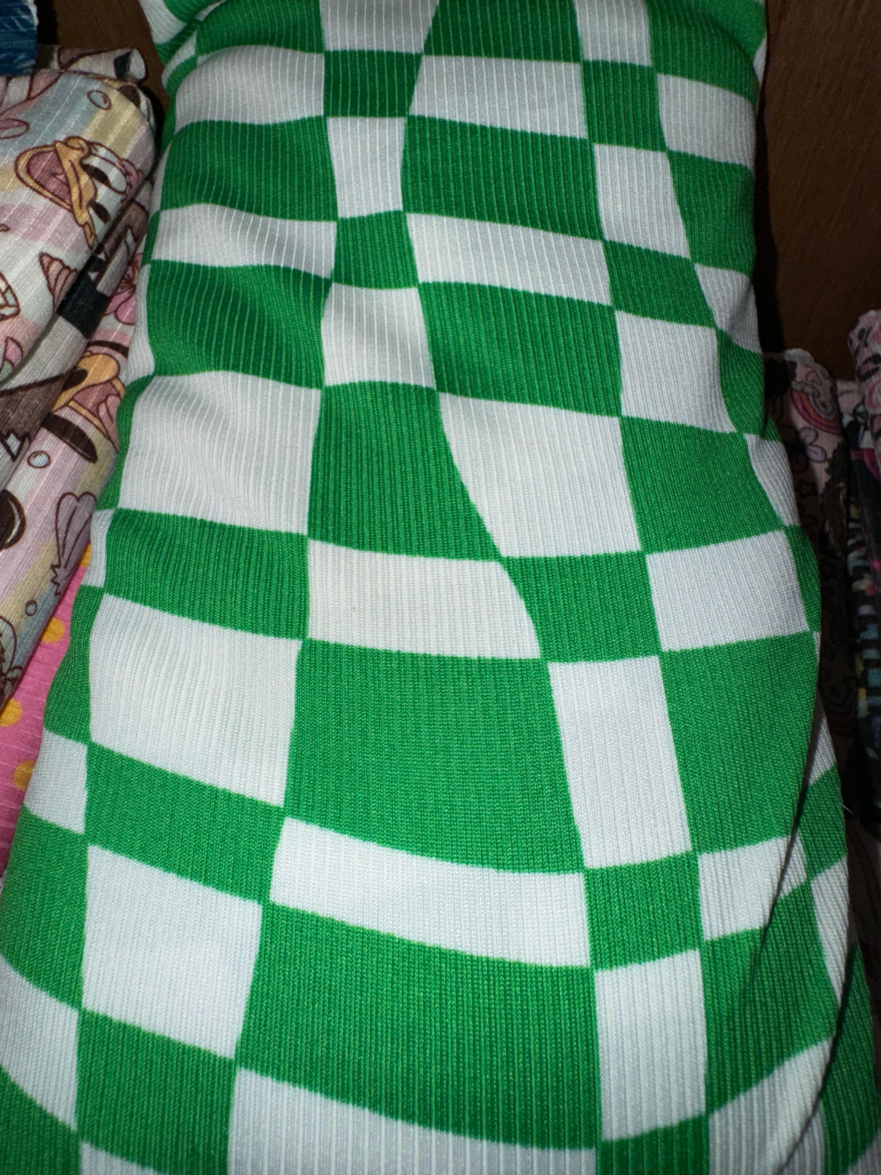 Green Checkers