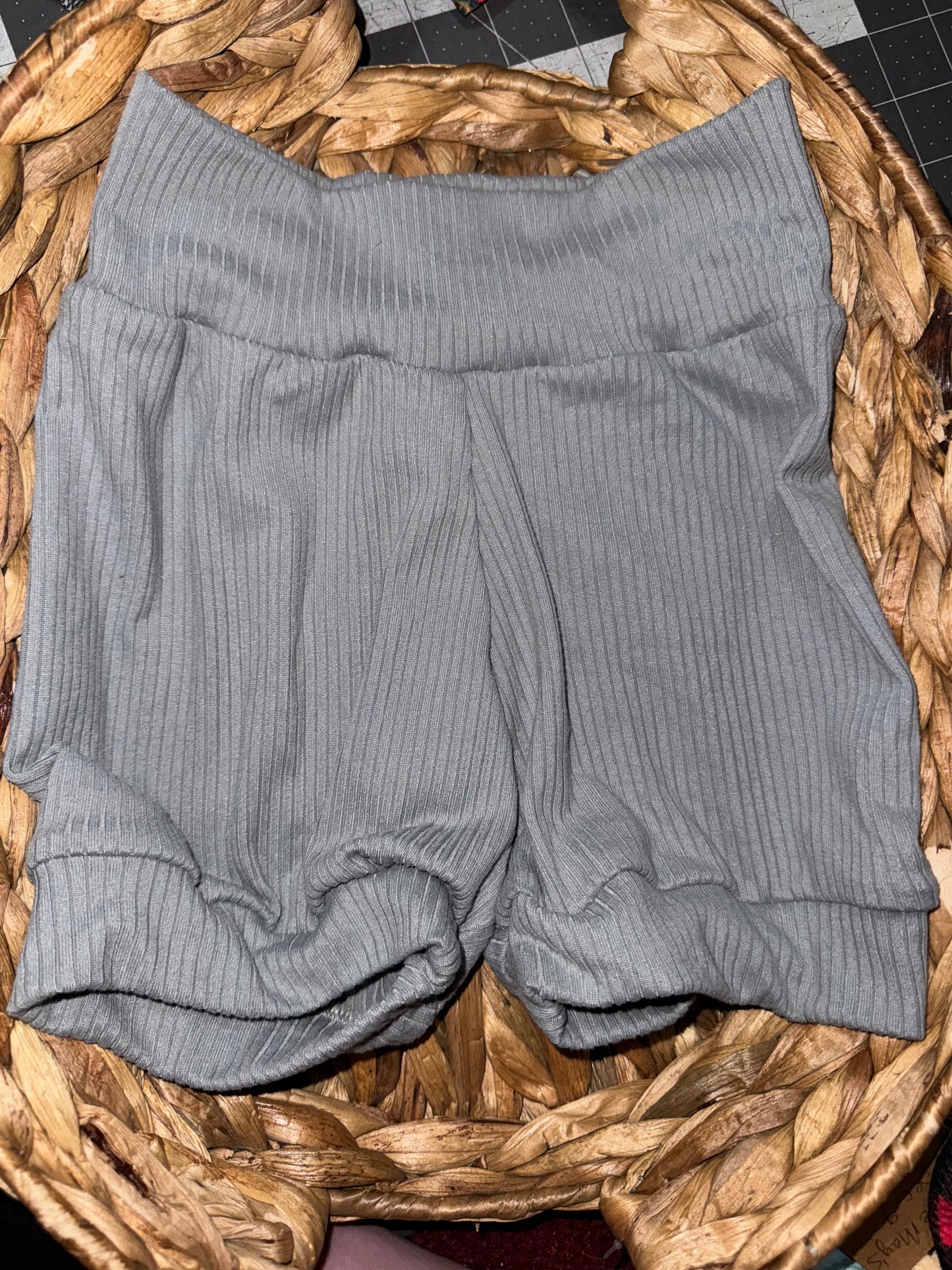 Light Grey Boy Shorts 3/4t