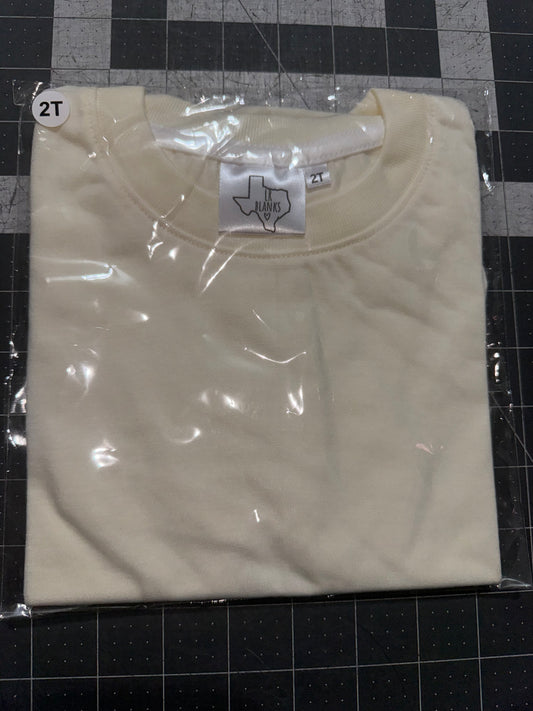 Cream romper 2t